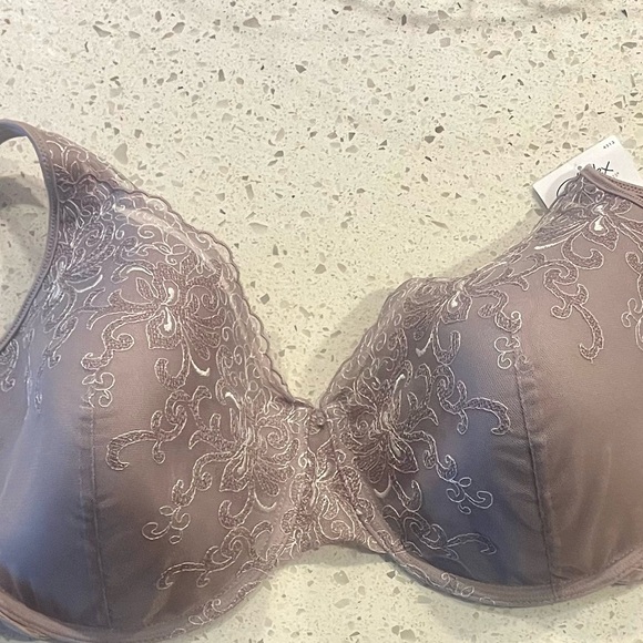 😍 NWT Playtex Secrets Beautiful Lift Embroidered Underwire Bra 42DD (42E) 😍 - Picture 6 of 12